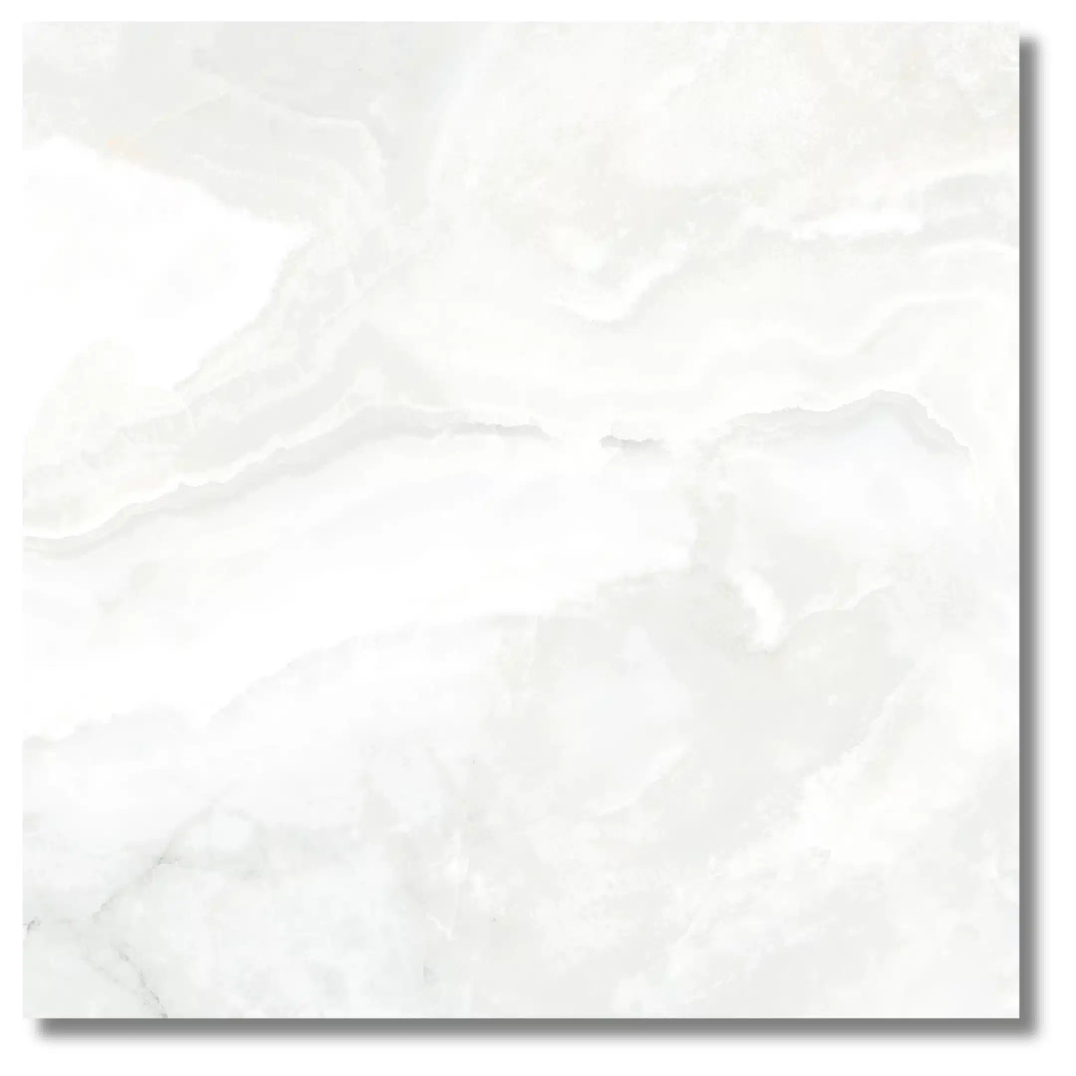 Modern room with Oni White floor tiles