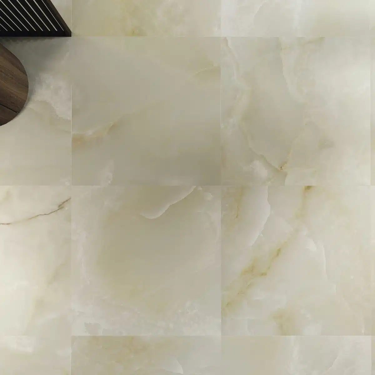 Living room Onix Beige wall tile layout