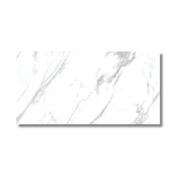 Modern interior wall and floor with marble effect porcelain tiles