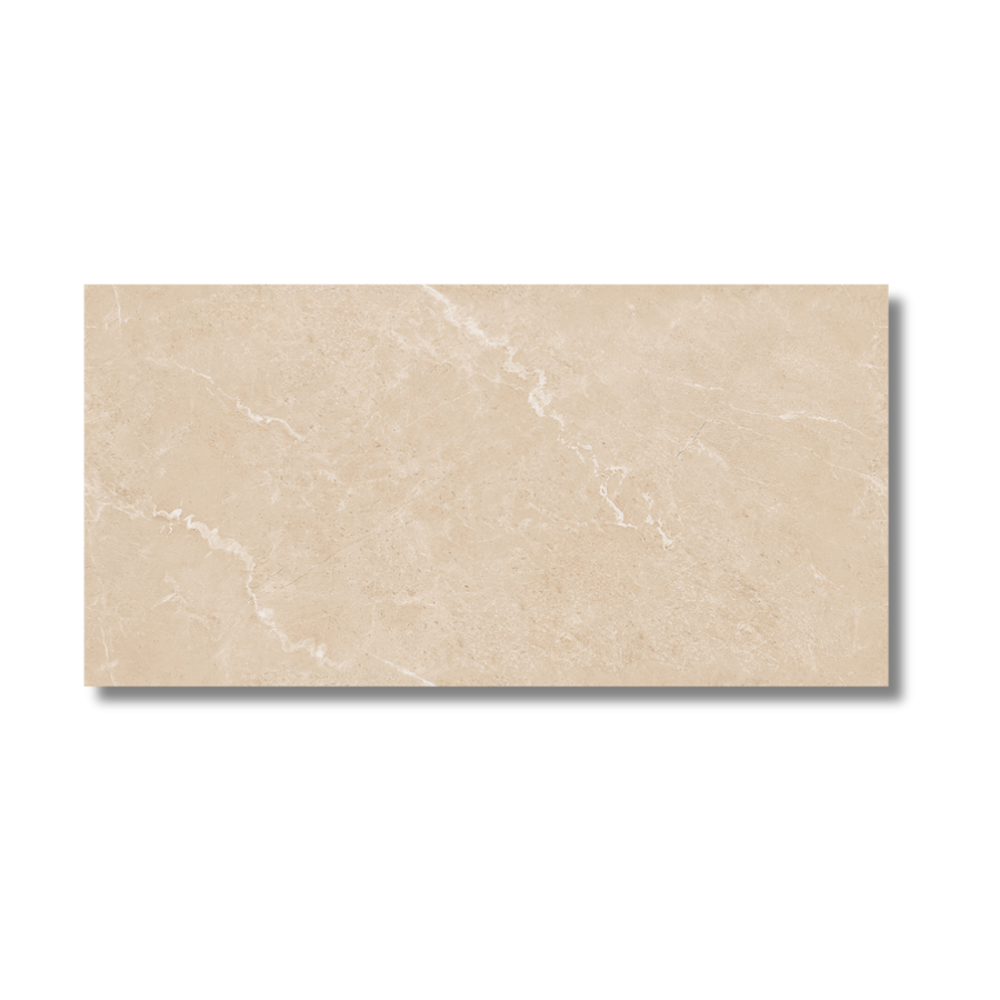 Opalencia Brenzo Crema marble effect porcelain wall and floor tiles