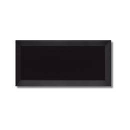 Metro Black gloss ceramic tile