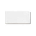 Handmade White ceramic wall tile