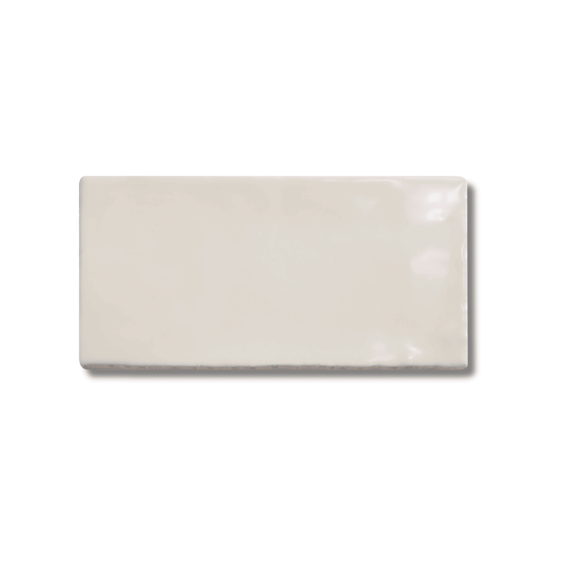 Handmade Cream ceramic wall tile