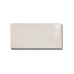 Handmade Cream ceramic wall tile