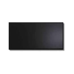 Central Black gloss ceramic wall tile