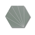 Sunburst Mint matt porcelain tile