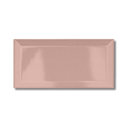 Metro Pink gloss ceramic wall tile
