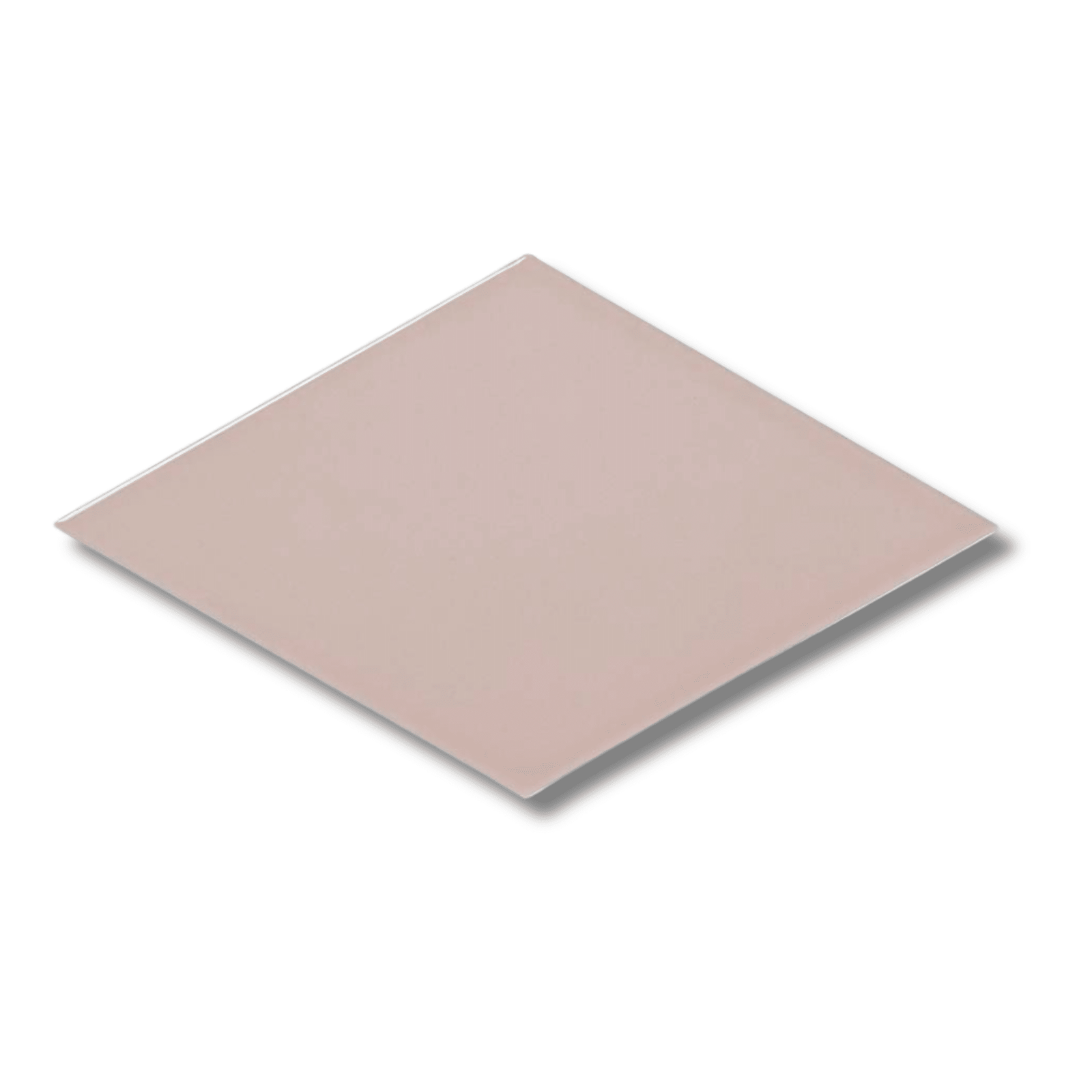 Rhomboid Pink ceramic wall tile gloss