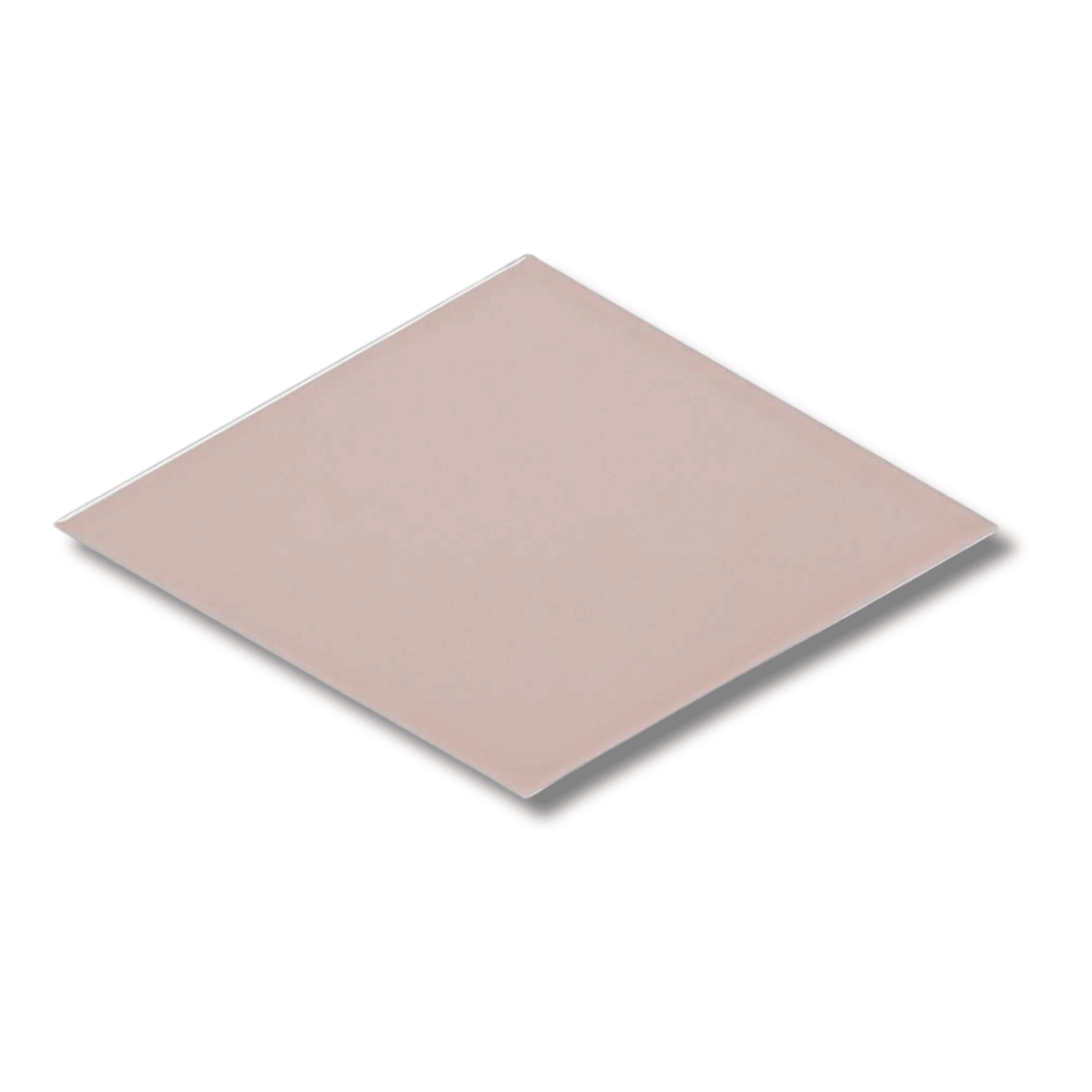 Rhomboid Pink ceramic wall tile gloss