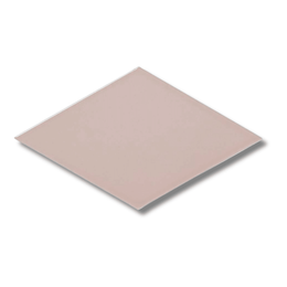 Rhomboid Pink ceramic wall tile gloss