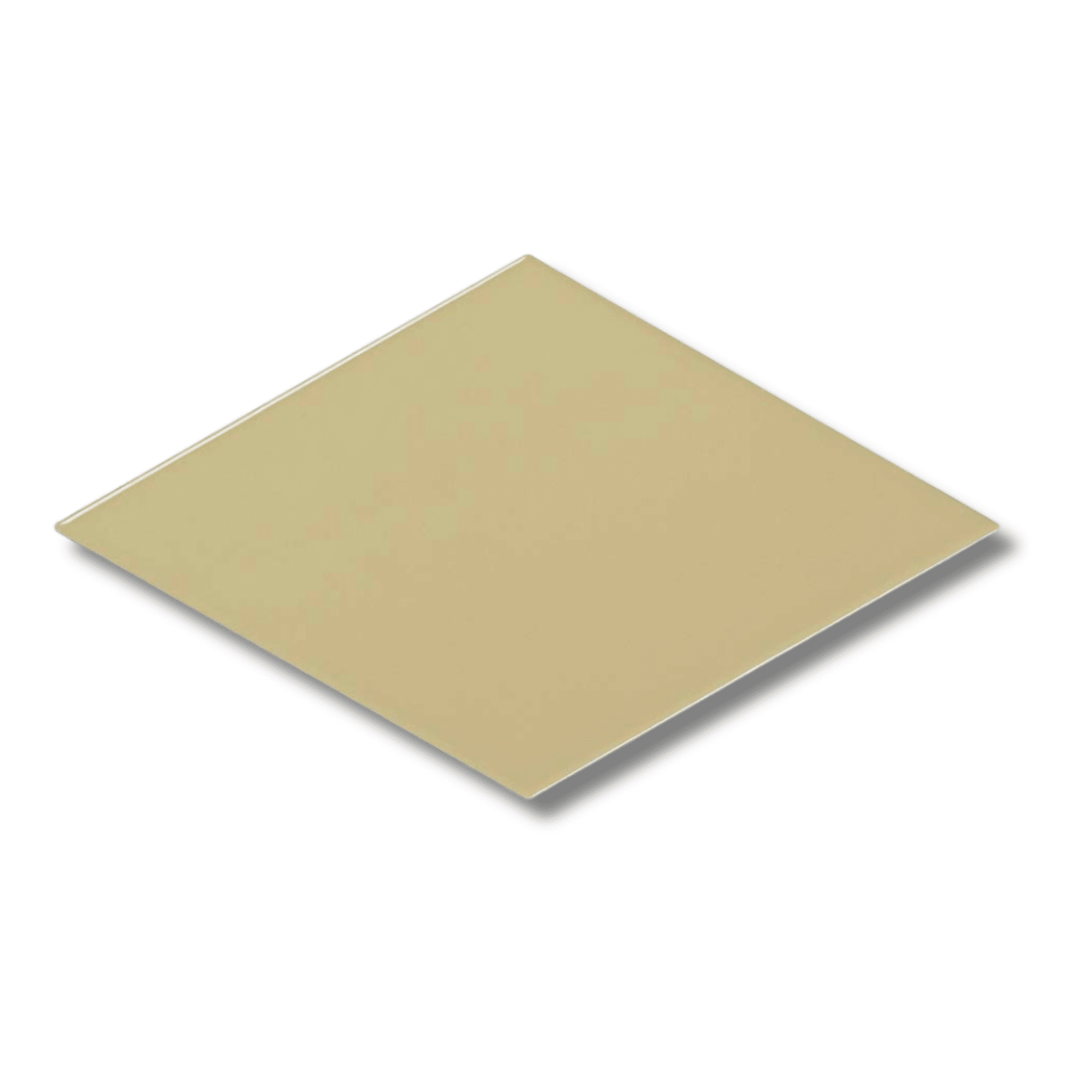 Rhomboid Yellow ceramic wall tile
