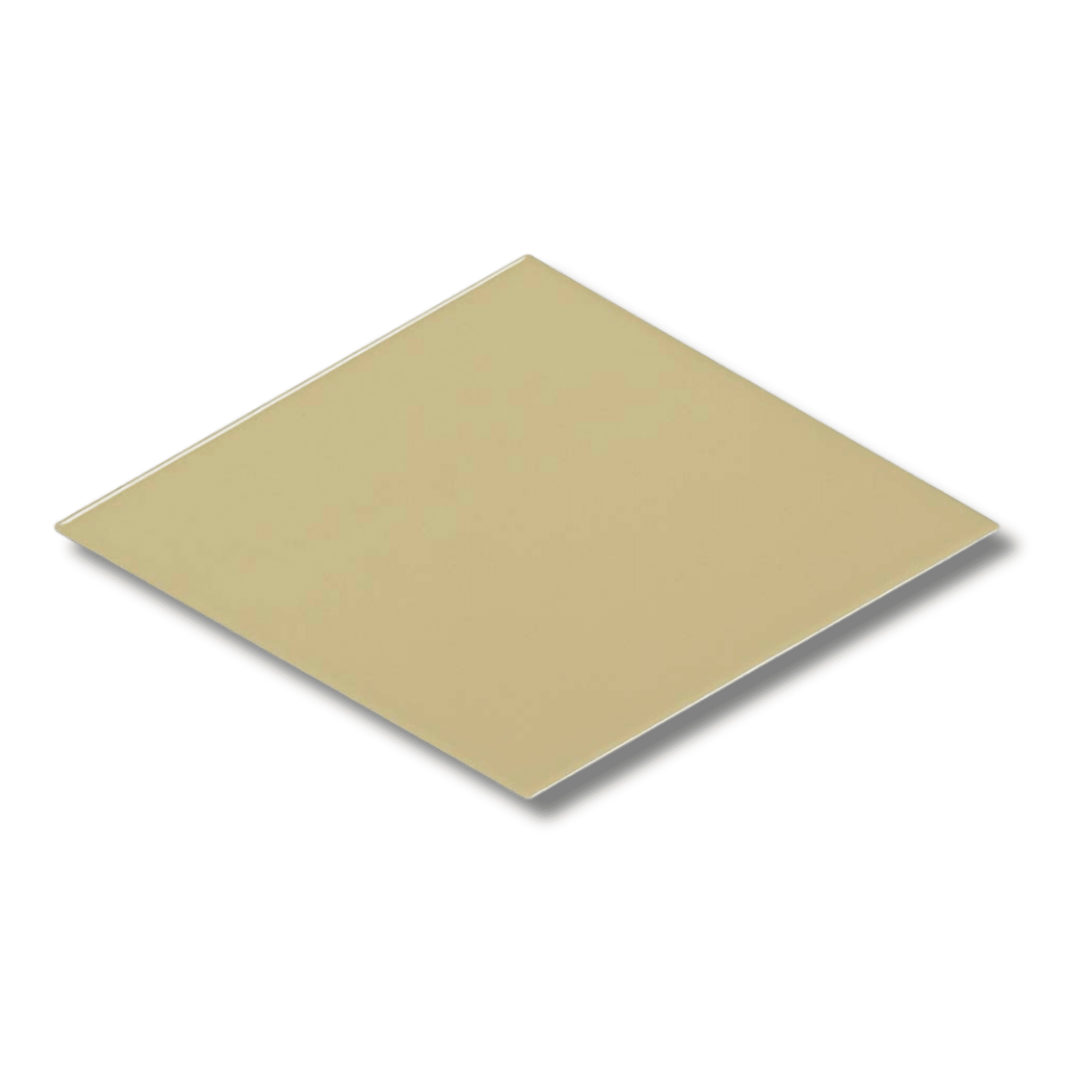 Rhomboid Yellow ceramic wall tile