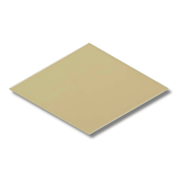 Rhomboid Yellow ceramic wall tile