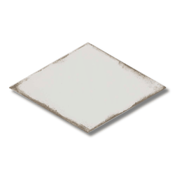 Vintage Rhomboid ceramic wall tile white