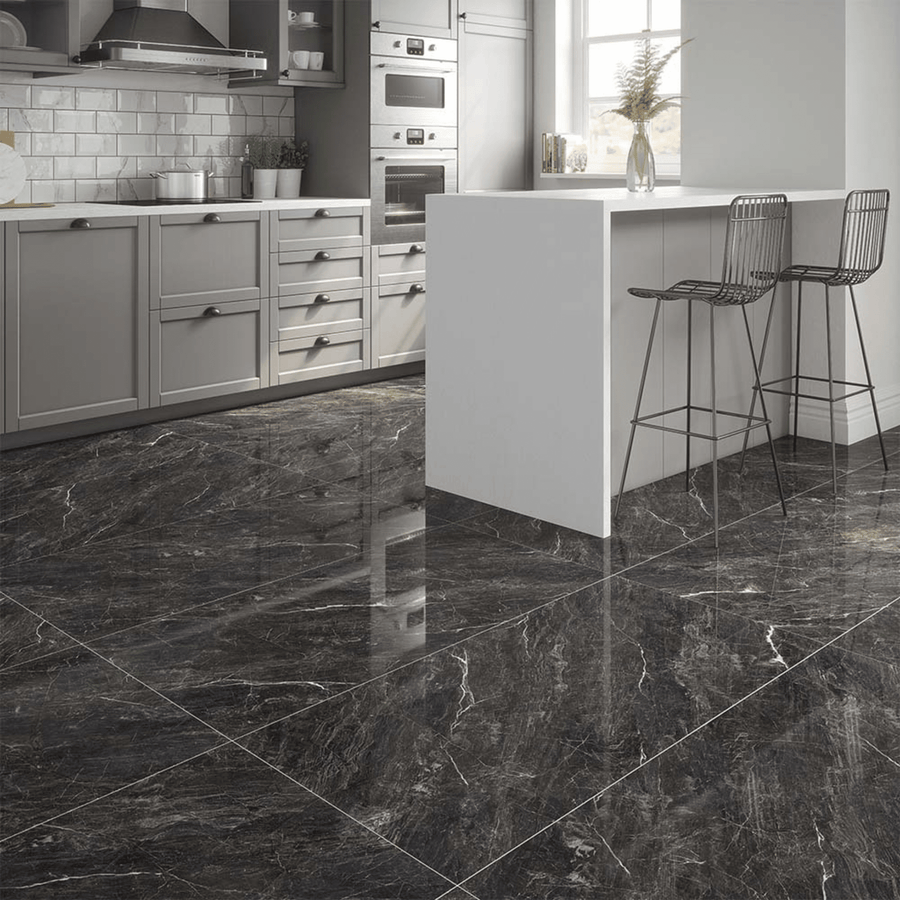 Luxury polished porcelain wall tile