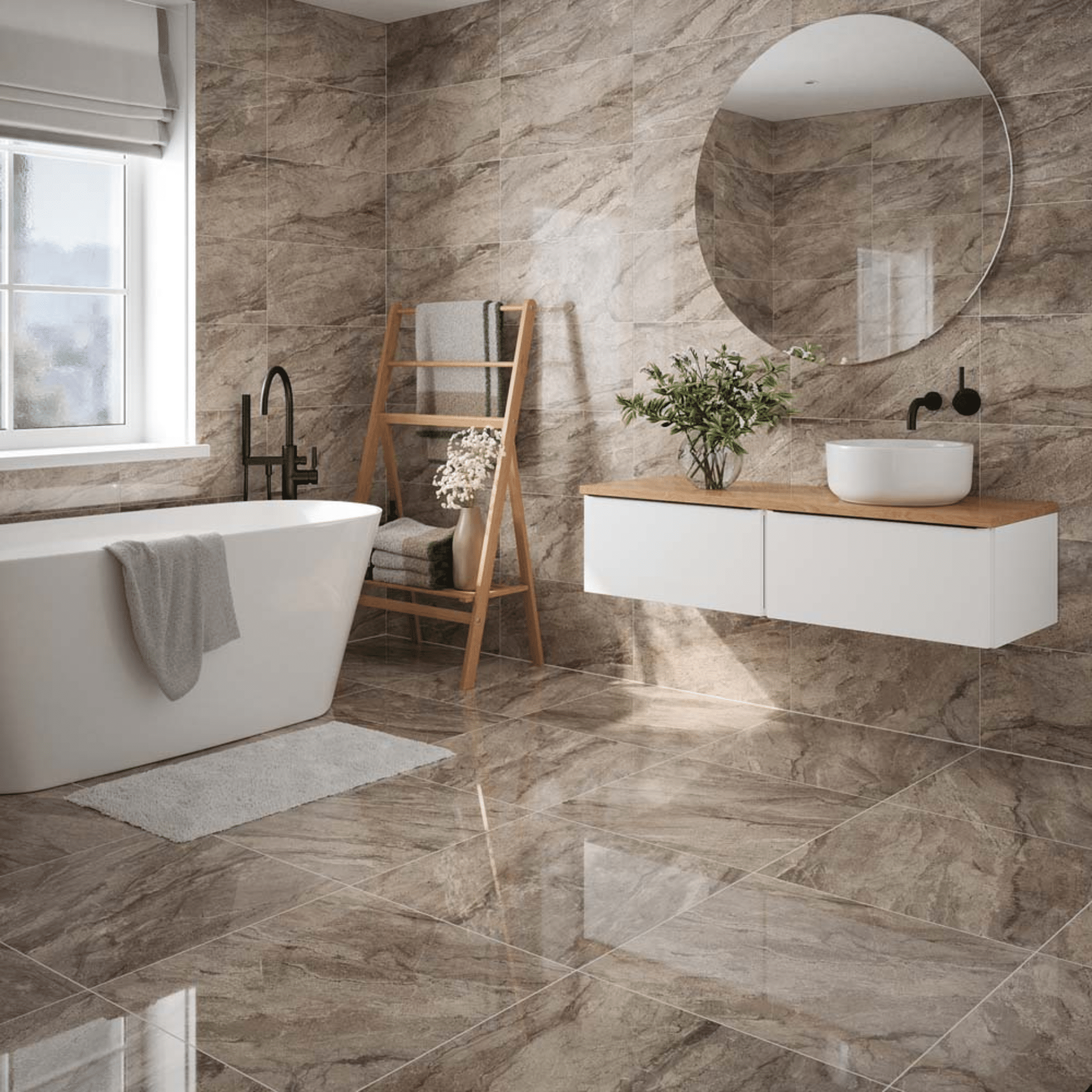 600x600 Artemis Stone floor tile
