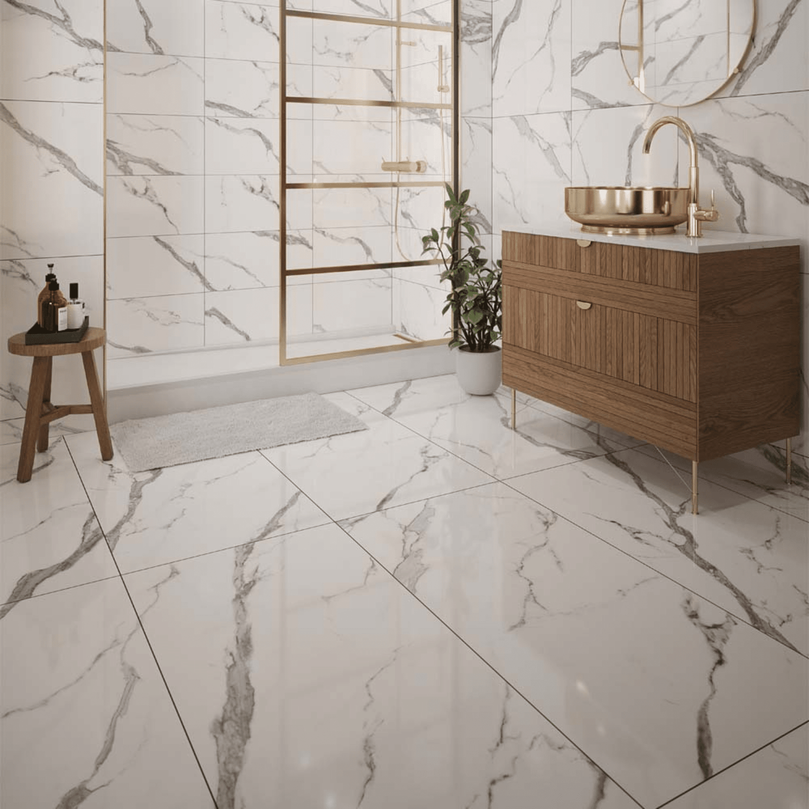 600x600 mm marble porcelain tile