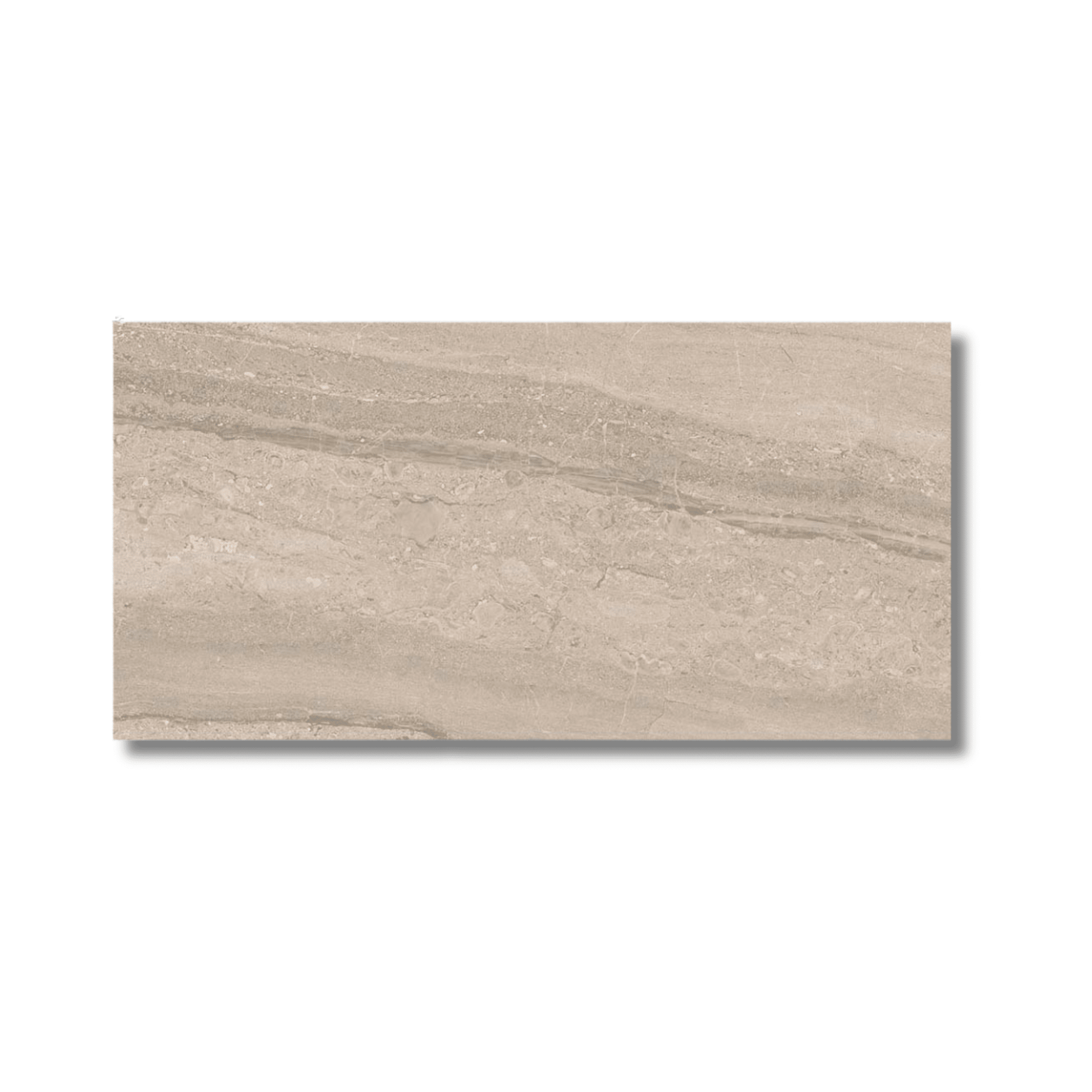 Laurent Beige matt ceramic wall tile