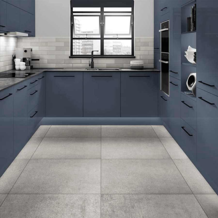 800x800 grey porcelain floor tile