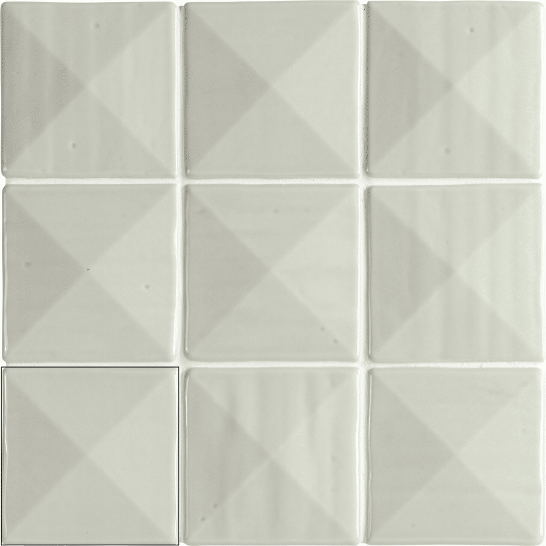 Decorative glossy aqua ceramic tiles for walls