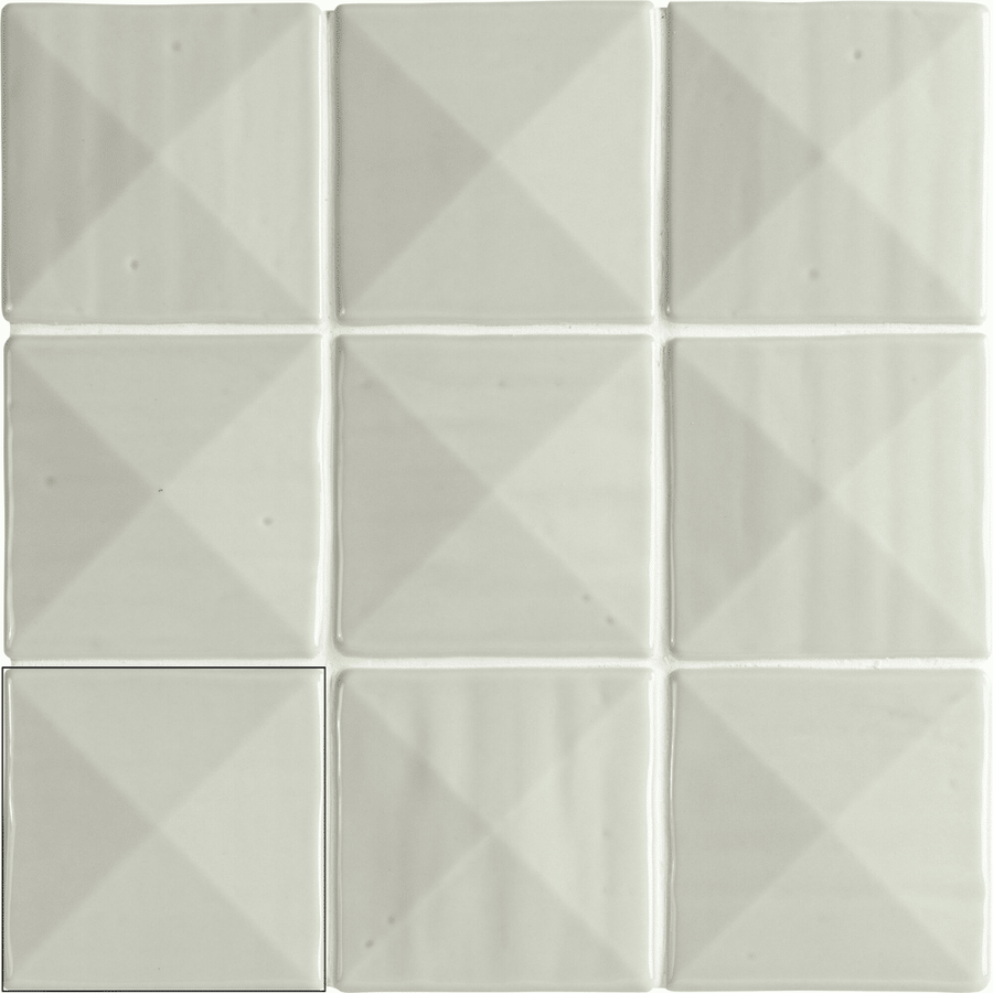 Decorative glossy aqua ceramic tiles for walls