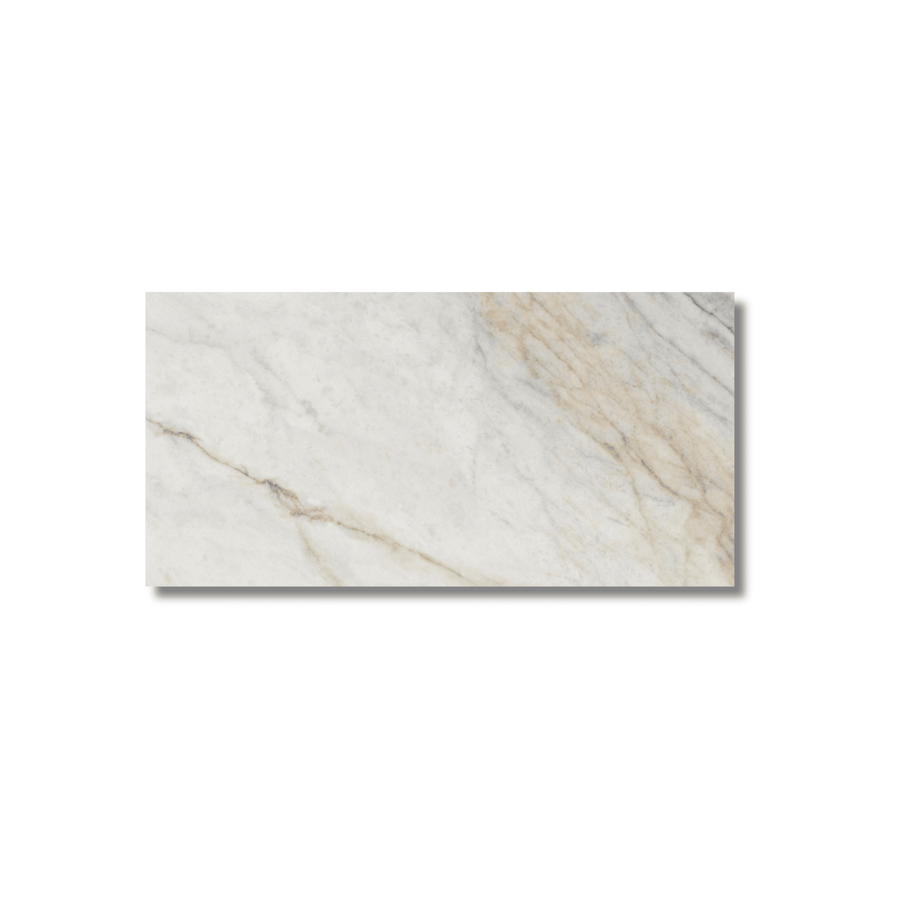Placia Bianco gloss porcelain wall tile