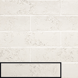 Stylish glossy ceramic white metro wall tiles