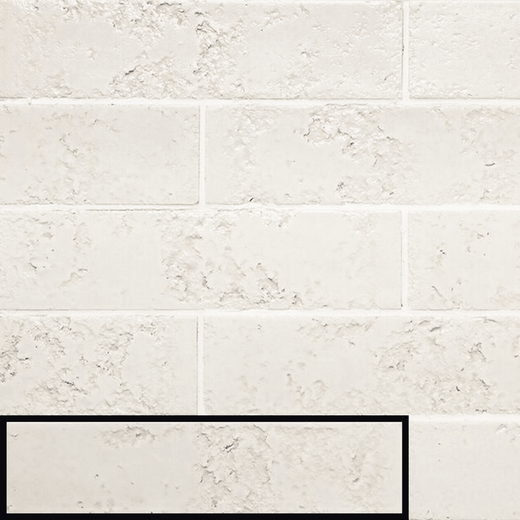 Glossy ceramic white metro wall tiles design