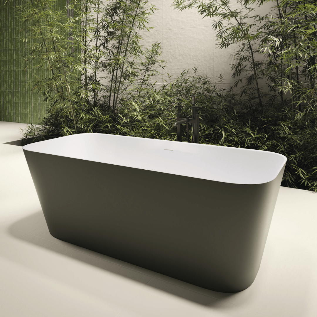 Ceramic metro tiles glossy crocodile green for walls