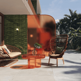 Glossy ceramic metro tiles in crocodile green shade