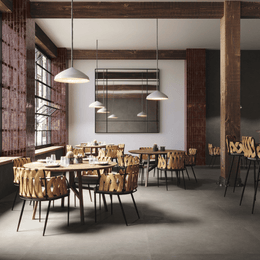 Espresso brown ceramic metro tiles with glossy effect