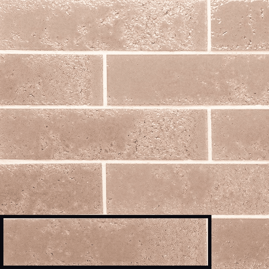 Glossy pale rose ceramic metro tiles for walls