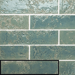 Glossy ceramic Terracotta metro style wall tiles