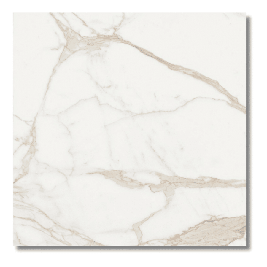 Elegant gold veined porcelain tiles with high gloss