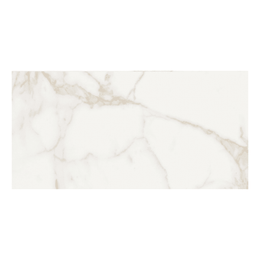 White porcelain tiles showing elegant marble inspired veining