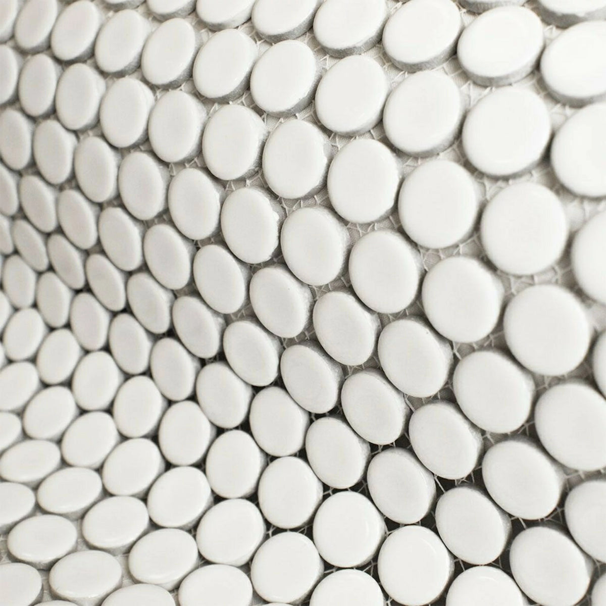 Pixel circular Matt mosaic porcelain wall floor tiles