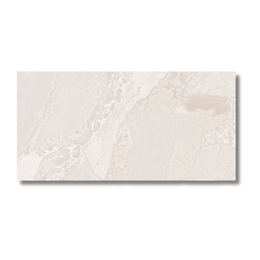Elegant cream porcelain tile with lappato finish