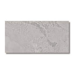 Stylish grey lappato finish porcelain tile bathroom hallway