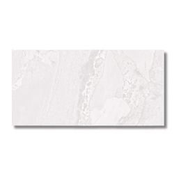 White metallic porcelain hallway bathroom tile with lappato finish