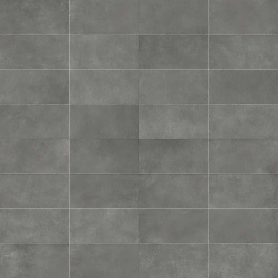 Quayside Coal Grey 600x1200 Matt Concrete Effect Porcelain Tile - All Face