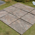 Rocky Bruno Brown 600x600 Rough Matt Outdoor Tile - Main