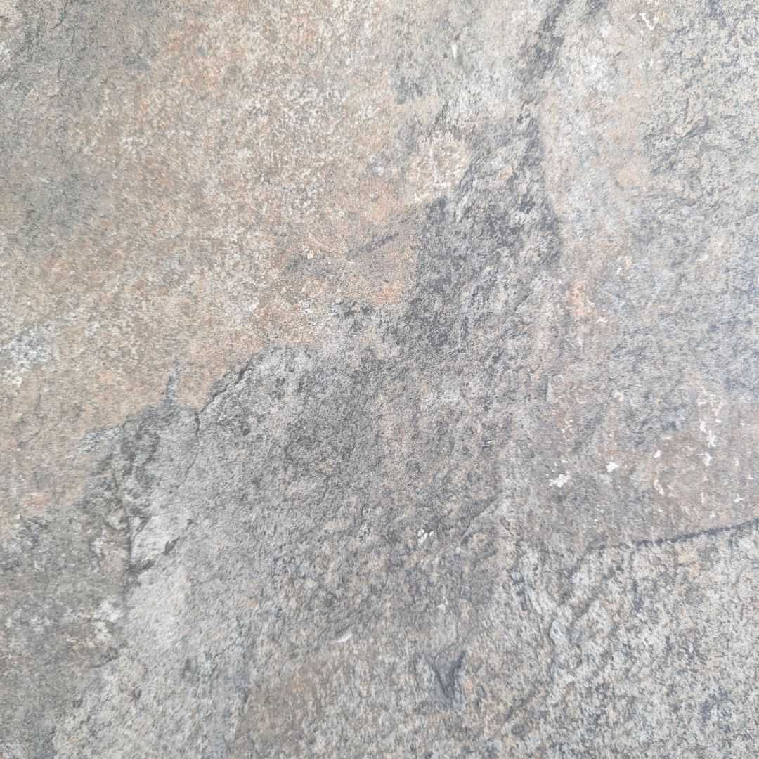 Rocky Bruno Brown 600x600 Rough Matt Outdoor Tile - Real Image 1