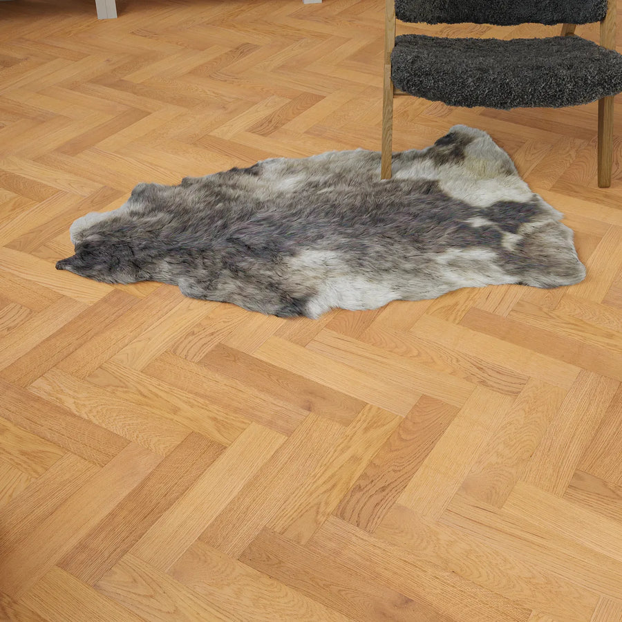 Penrose Golden Oak Herringbone Flooring in a room setting