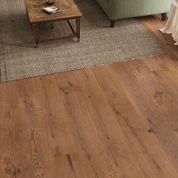 Edenfield Natural Oak Engineered Wood Flooring in a room setting