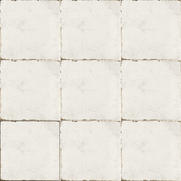 White decorative porcelain floor and wall matt tiles