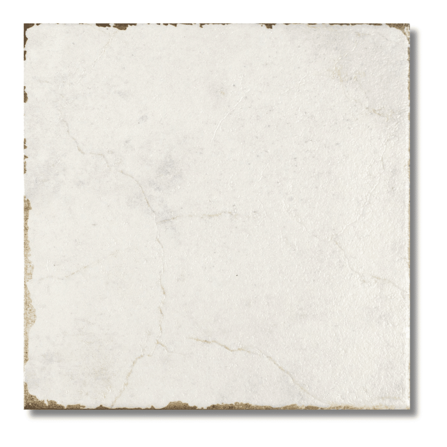 Savonia Binaco white matt porcelain decor wall tiles