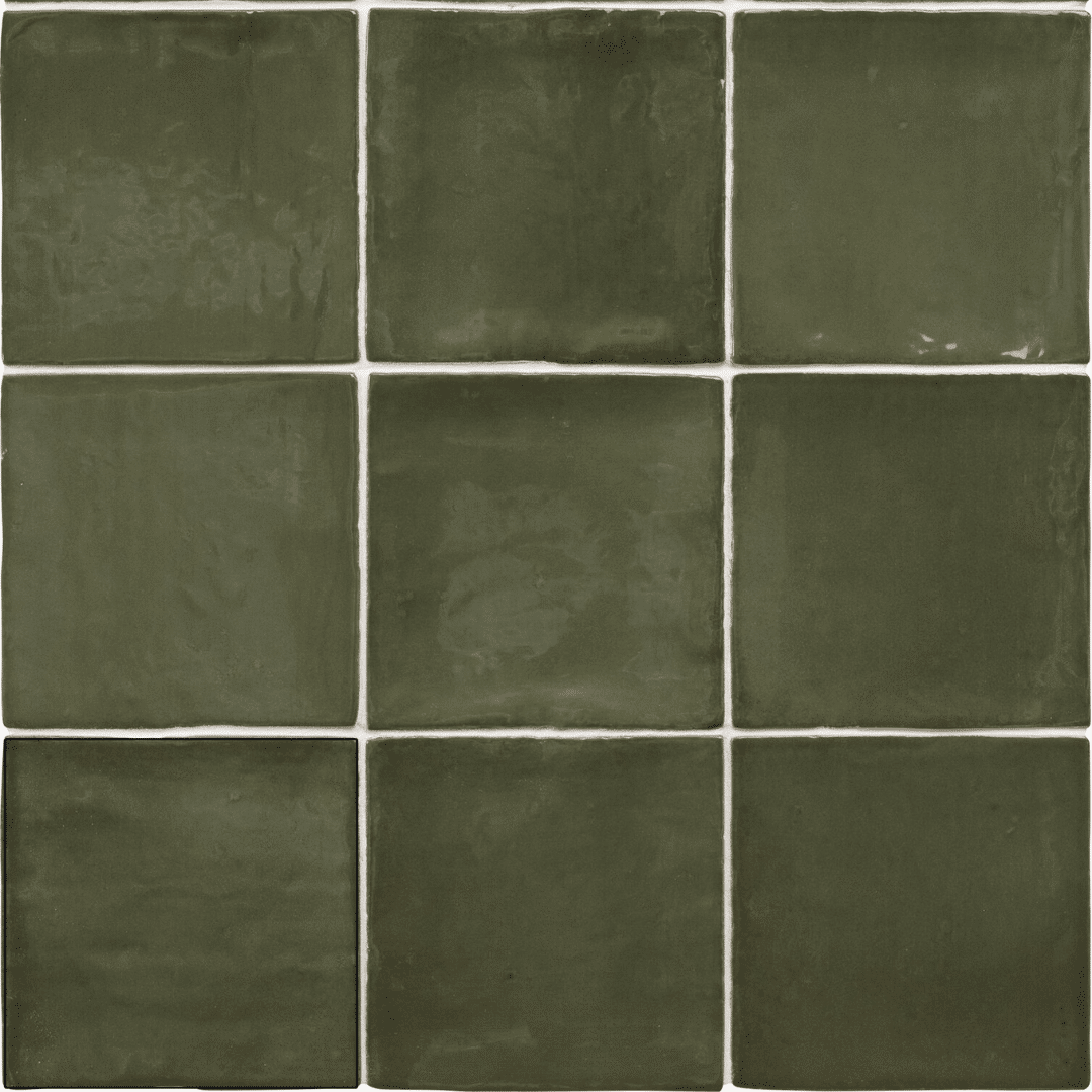 Glossy ceramic Savonia Green decorative green wall tiles