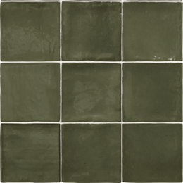 Glossy ceramic Savonia Green decorative green wall tiles