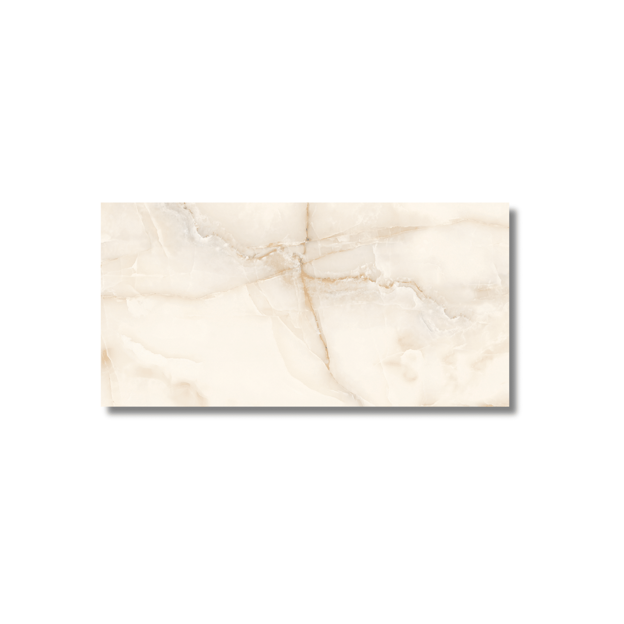 Silk Onyx Gold gloss porcelain floor tile