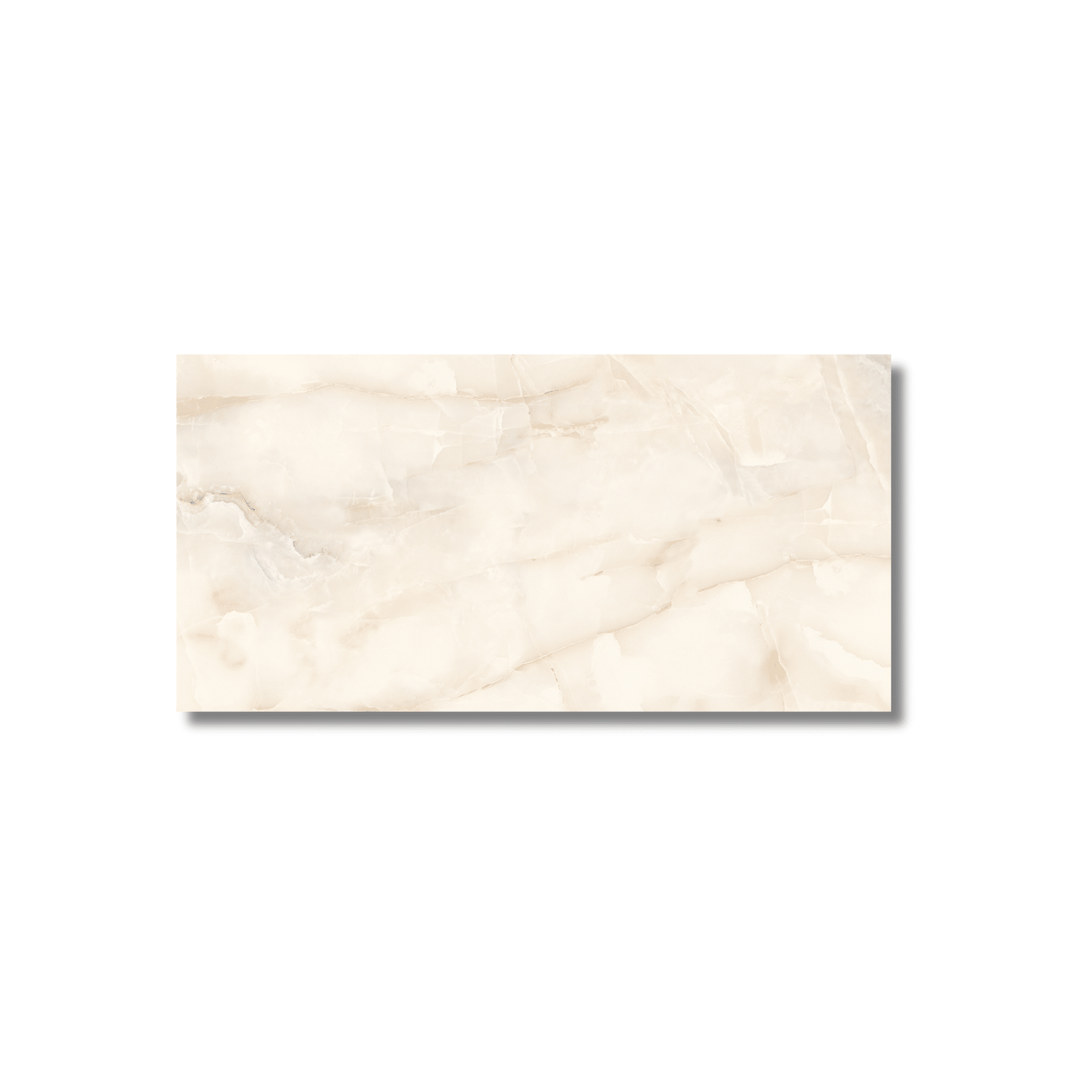 Golden tone Onyx porcelain tile